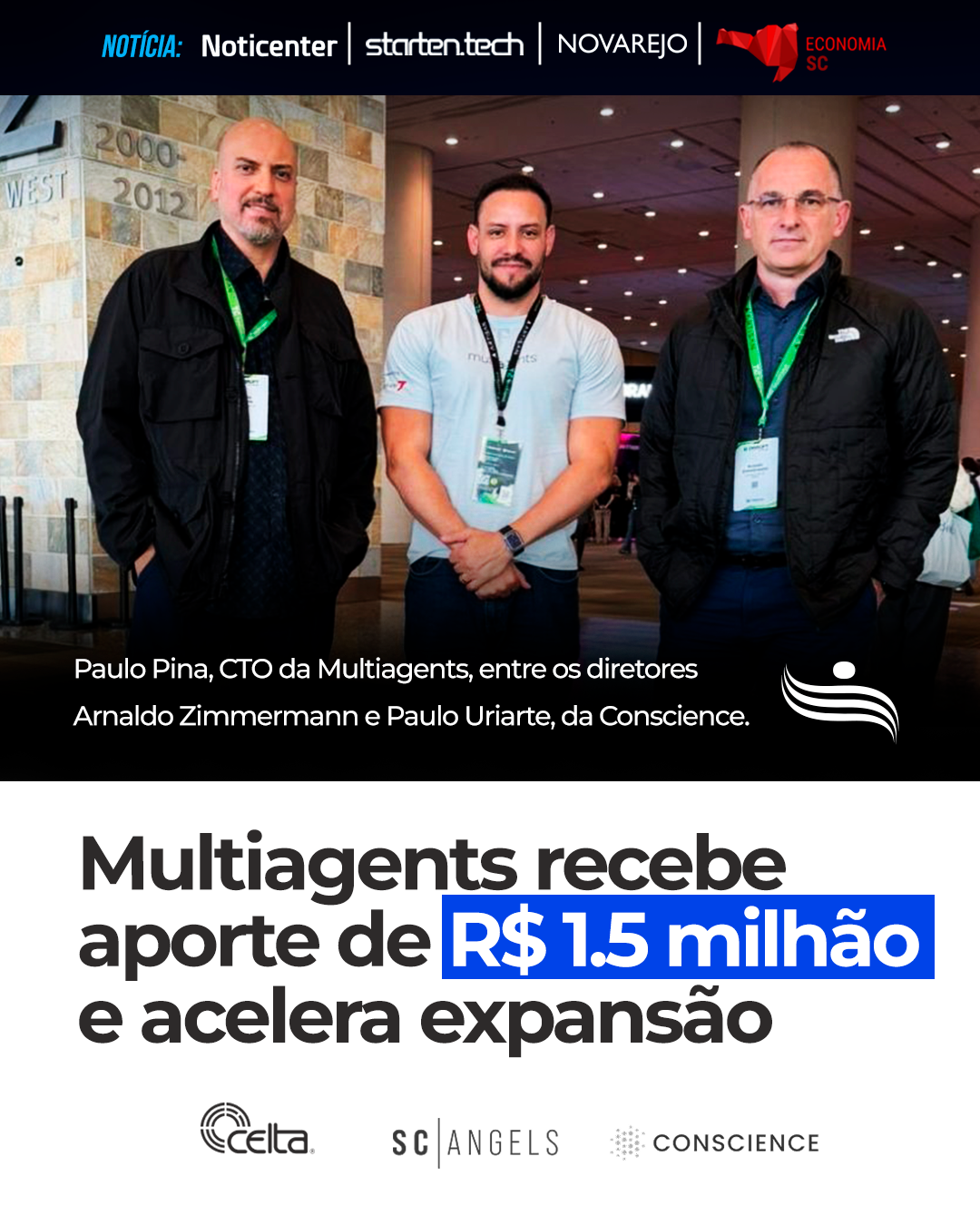 Multiagents in PEGN Globo Magazine
